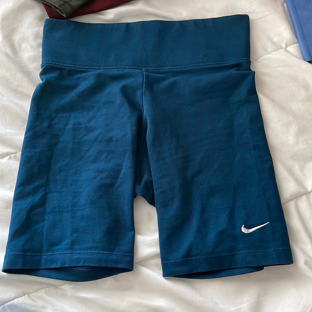 Nike Biker shorts. Size Medium. Blue.